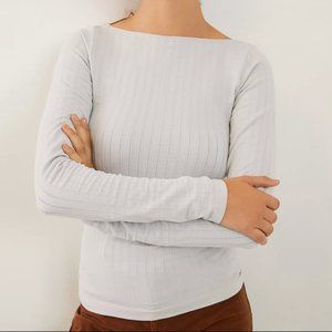 Anthropologie Aidy Seamless Scoop-Back Top